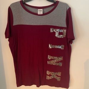 VS PINK BLING SHIRT, Large